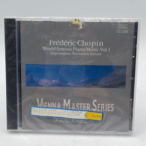 Frederic Chopin World Famous Piano Music Vol.1 CD Vienna Master Series Sealed